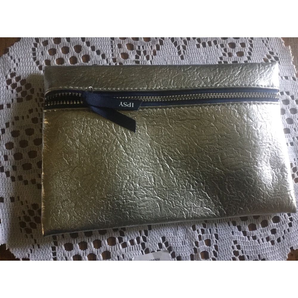 Brand New Metallic Make Up Bag